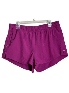 Old Navy Active Run Shorts Orchid Purple StretchTech Sportswear Activewear Wom L